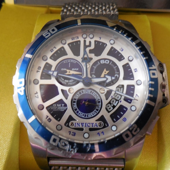 Invicta Other - Really Cool Invicta Power Reserve GMT Edition 6275